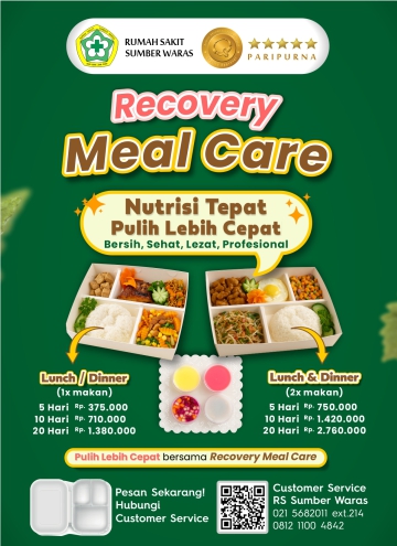 Recovery Meal Care, Nutrisi Tepat Pulih Lebih Cepat